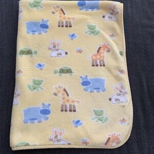 CIRCO Hippo Bunny Frog Giraffe Turtle Plush Crib baby Blanket